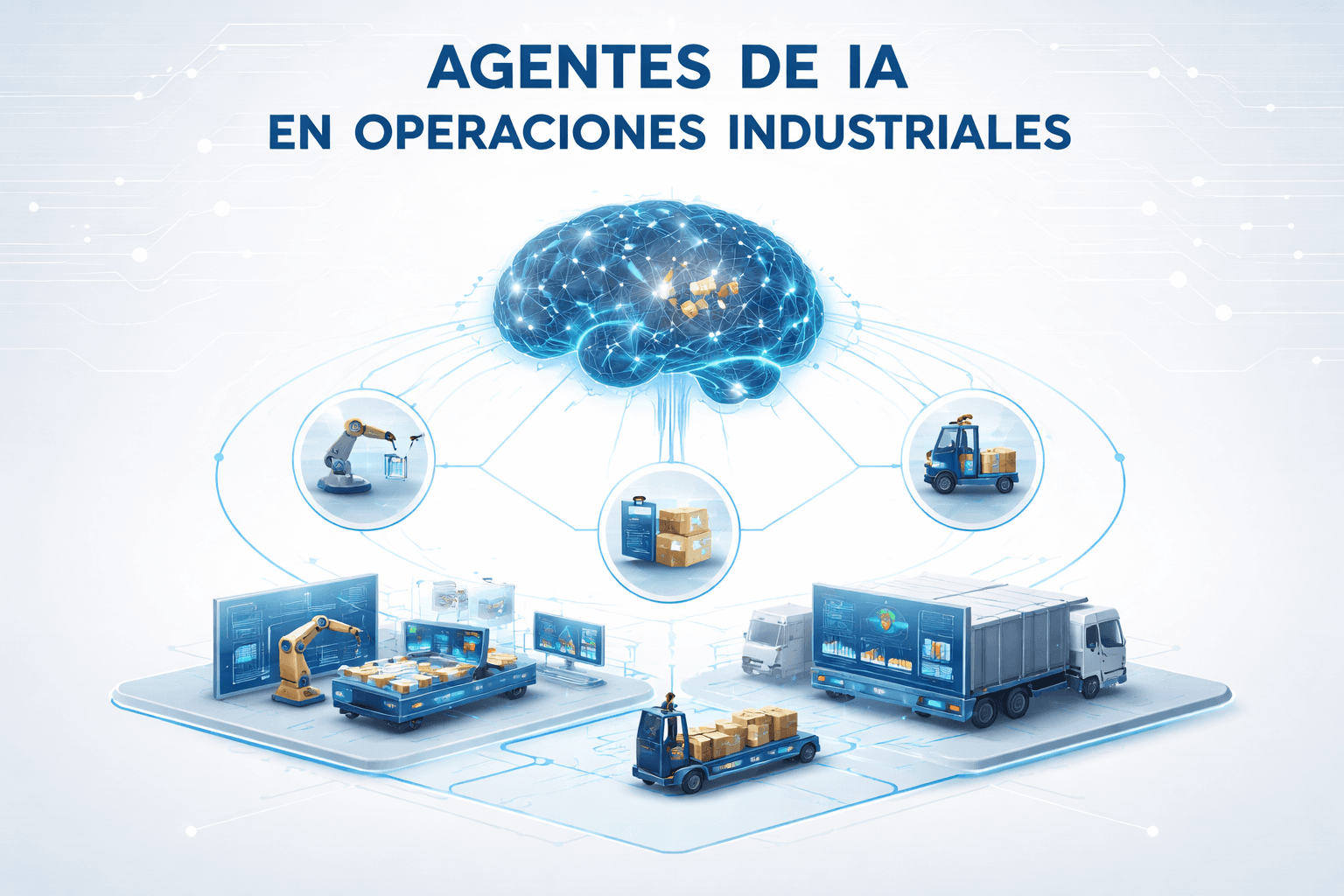 Agentes de IA en operaciones industriales: de asistente a ejecutor inteligente